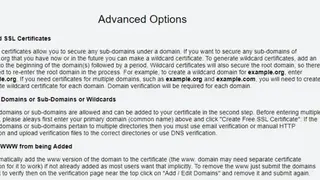 SSL For Free screenshot