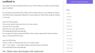 SSSTikTok screenshot