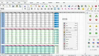 SSuite Axcel Professional Spreadsheet screenshot