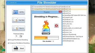 SSuite File Shredder screenshot