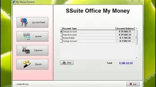 SSuite My Money Manager screenshot