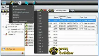 ST Proxy Switcher screenshot