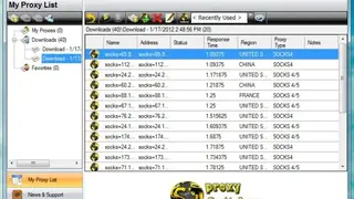 ST Proxy Switcher screenshot