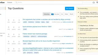 Stack Overflow screenshot