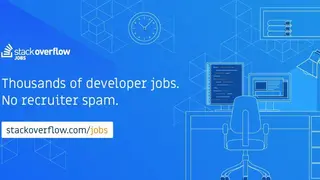 Stack Overflow Jobs screenshot