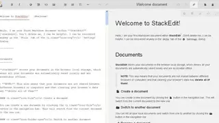 StackEdit screenshot