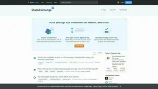 StackExchange screenshot
