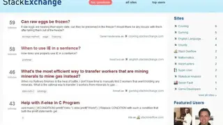 StackExchange screenshot
