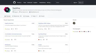 StackHive screenshot
