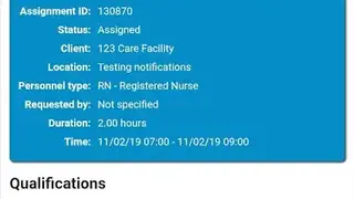 Staffpoint screenshot