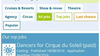 StagePool Jobs & Castings screenshot