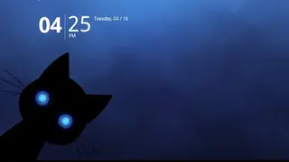 Stalker Cat Live Wallpaper screenshot