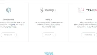 Stampery screenshot