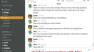 Standup Alice screenshot