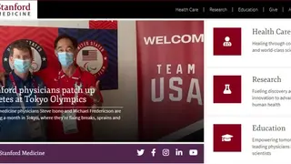 Stanford Medicine screenshot