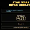 Star Wars Intro Creator
