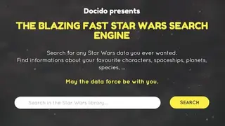 Star Wars Search Engine screenshot