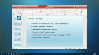 Stardock Groupy screenshot