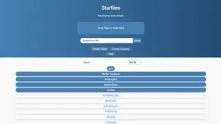 Starfiles screenshot