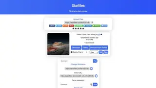 Starfiles screenshot