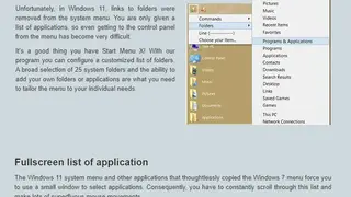 Start Menu X screenshot
