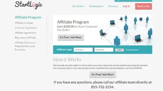 Startlogic screenshot