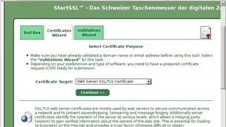 StartSSL screenshot