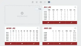 StatCard Sports screenshot