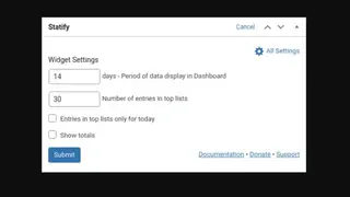 Statify screenshot