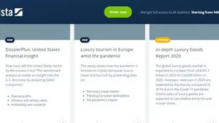 Statista screenshot