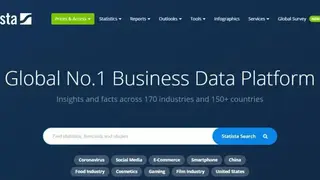Statista screenshot
