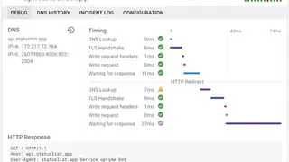 Status List screenshot