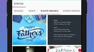 Status saver for WhatsApp. Save & repost statuses screenshot