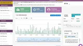 StatusCake screenshot