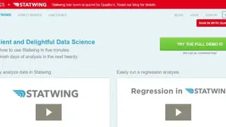 Statwing screenshot
