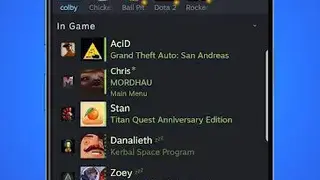 Steam Chat screenshot
