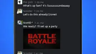 Steam Chat screenshot