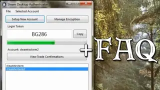 Steam Desktop Authenticator screenshot