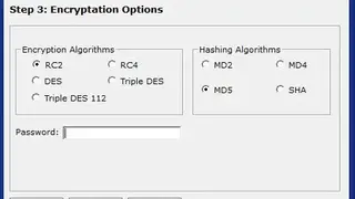 Steganography screenshot