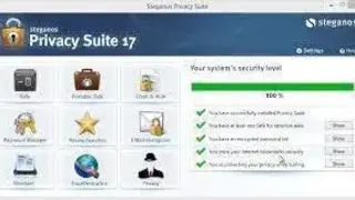 Steganos Privacy Suite screenshot