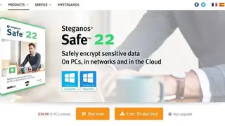 Steganos Safe screenshot