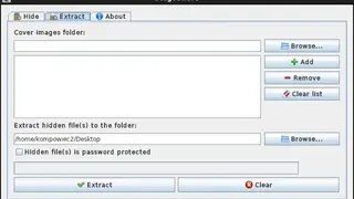 StegoShare screenshot