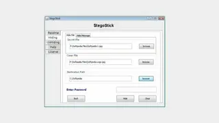 StegoStick screenshot