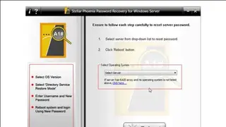 Stellar Password Recovery screenshot
