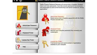 Stellar Password Recovery screenshot