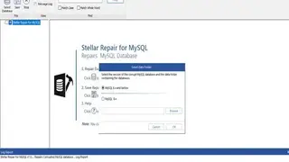 Stellar Phoenix MYSQL Database Repair screenshot