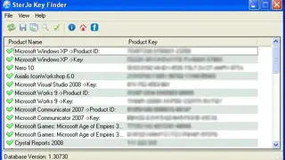 SterJo Key Finder screenshot
