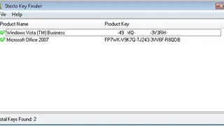 SterJo Key Finder screenshot