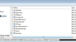 Sterling Commerce Connect:Direct screenshot