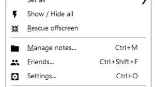 Stickies screenshot